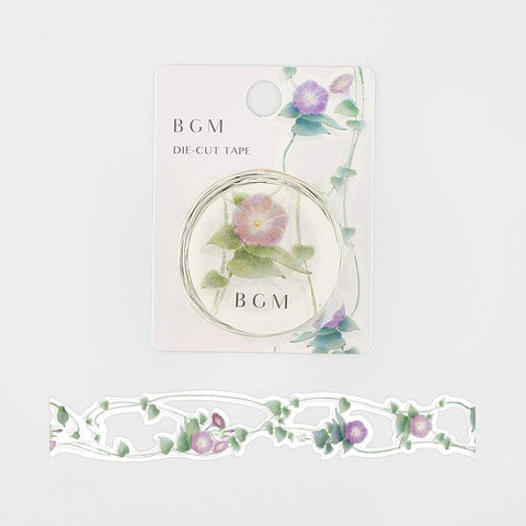 BGM Washi Floral Lace Masking Tape 25mm - Morning Glory | papermindstationery.com | 25mm, BGM, boxing, Floral lace tapes, Flower, sale, Washi Tapes