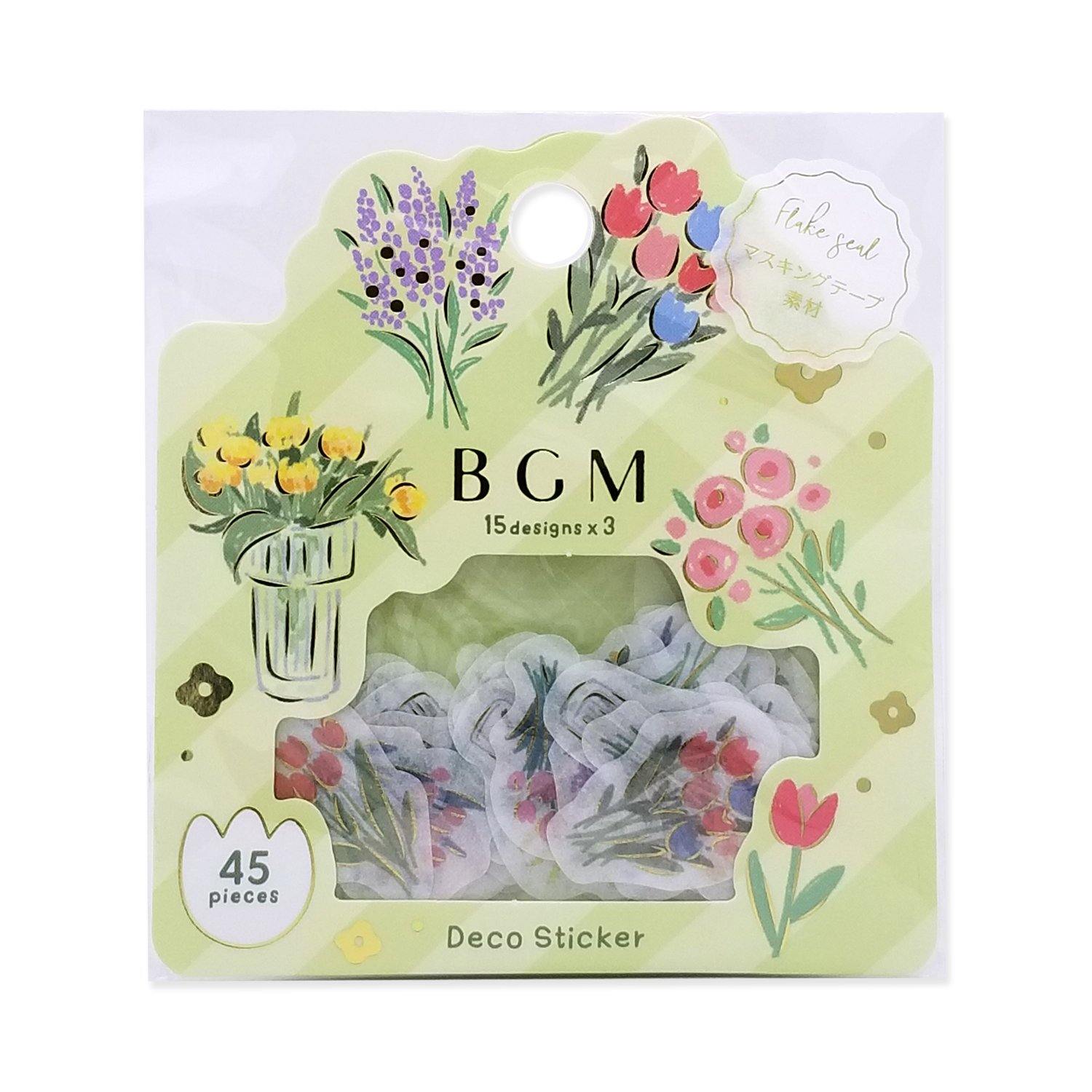BGM Deco Stickers - Botanical Book