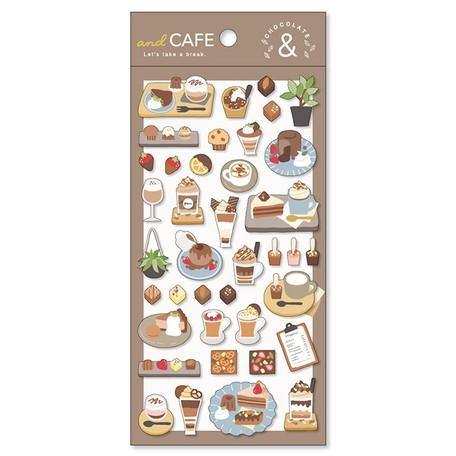 Sweet Chocolate Café - Mind Wave Sticker Sheet – Papermind Stationery