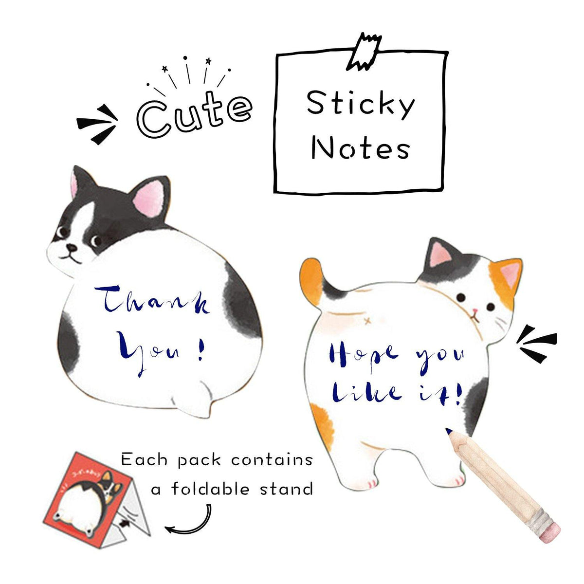 Mind Wave Sticky Notes - Message Memo | Papermind Stationery