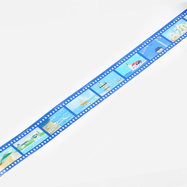 BGM 30mm Clear Tape "Film" 2nd Edition Ultramarine (Pack of 4) | papermindstationery.com