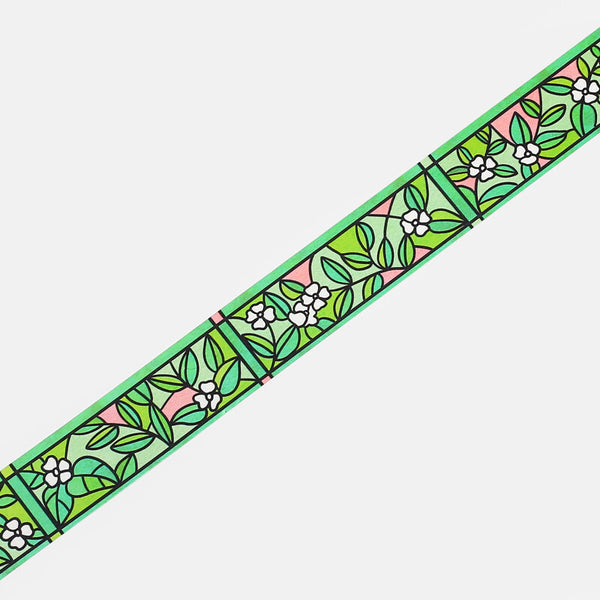 BGM 20mm Clear Tape "Stained Glass" Vol 2 Evergreen (Pack of 4) | papermindstationery.com