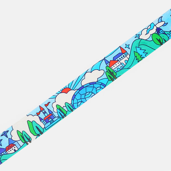 BGM 20mm Clear Tape "Stained Glass" Vol 2 Castle Forest (Pack of 4) | papermindstationery.com