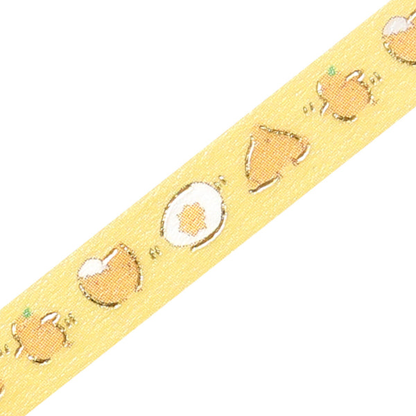 BGM 5mm Foil Stamp Washi Tapes "Life" Running Chick (Pack of 10) | papermindstationery.com