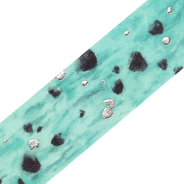 BGM 15mm Foil Stamp Washi Tapes "We Love ICE" Chocolate Mint (Pack of 4) | papermindstationery.com