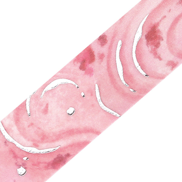 BGM 15mm Foil Stamp Washi Tapes "We Love ICE" Strawberry (Pack of 4) | papermindstationery.com