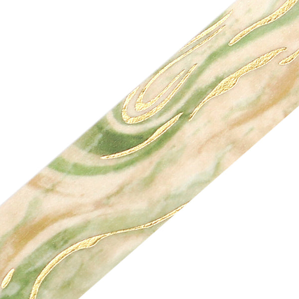 BGM 15mm Foil Stamp Washi Tapes "We Love ICE" Matcha Marble (Pack of 4) | papermindstationery.com