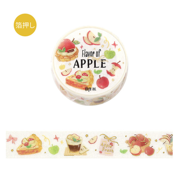 BGM 15mm Washi Taps Set of 2 - Tokimeki Flavor Apple & Lemon