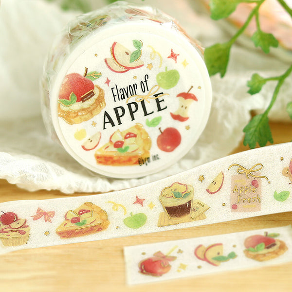 BGM 15mm Washi Taps Set of 2 - Tokimeki Flavor Apple & Lemon | papermindstationery.com