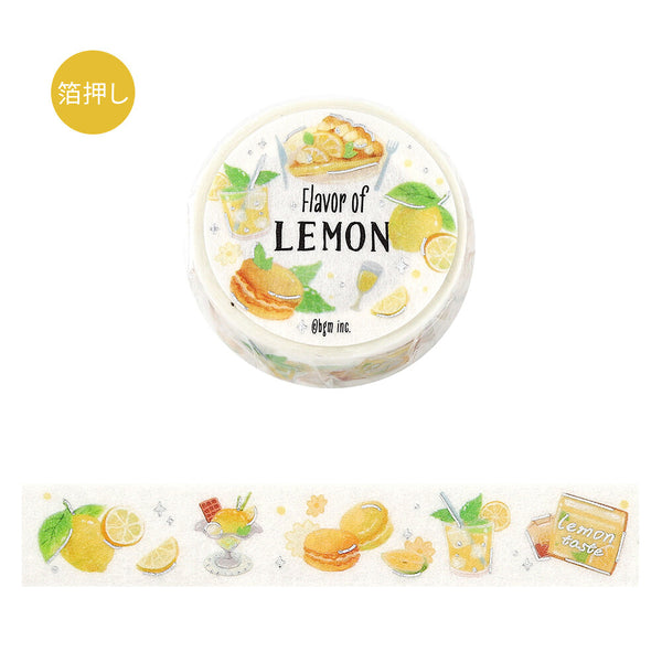 BGM 15mm Washi Taps Set of 2 - Tokimeki Flavor Apple & Lemon
