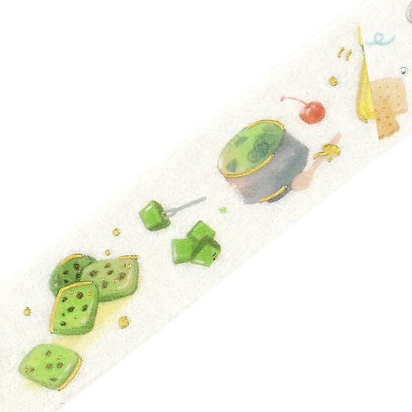 BGM 15mm Washi Taps Set of 2 - Tokimeki Flavor Matcha & Coffee | papermindstationery.com