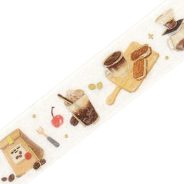 BGM 15mm Washi Taps Set of 2 - Tokimeki Flavor Matcha & Coffee | papermindstationery.com