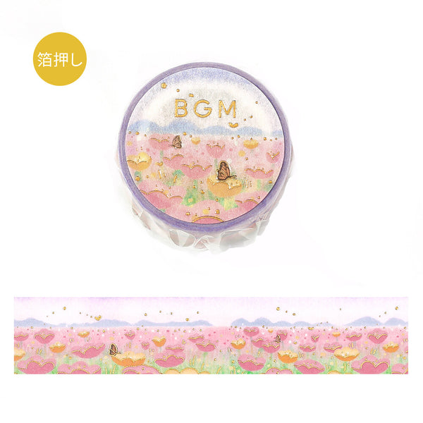 BGM 20mm Wash Tape - Dream Scenery Flower Garden BM-SDG068