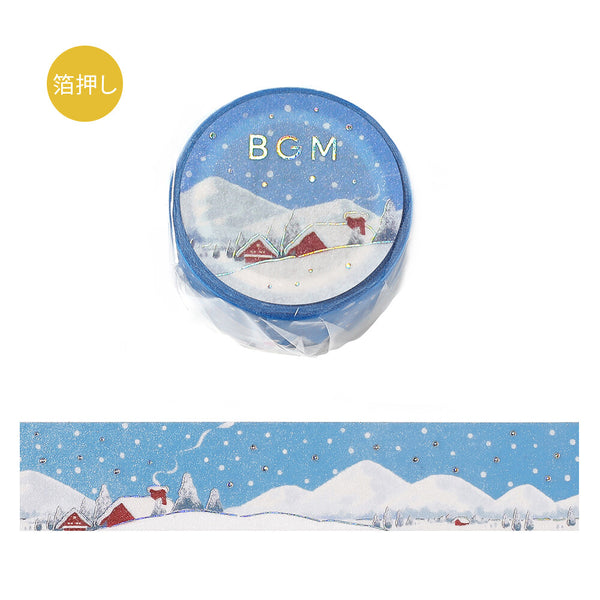 BGM 20mm Wash Tape - Dream Scenery Snow Country BM-SDG069