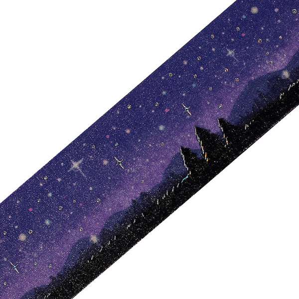 BGM 20mm Washi Tapes Set of 2 - Dream Scenery Coast & Starry Sky