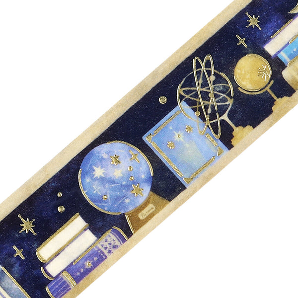 BGM 20mm Foil Stamp Washi Tapes "Fantasy Biblio" Astra (Pack of 4) | papermindstationery.com