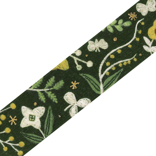 BGM Washi Tape Foil Stamp "Pieni Stitch" - Small flowers and plants (Pack of 4) | papermindstationery.com