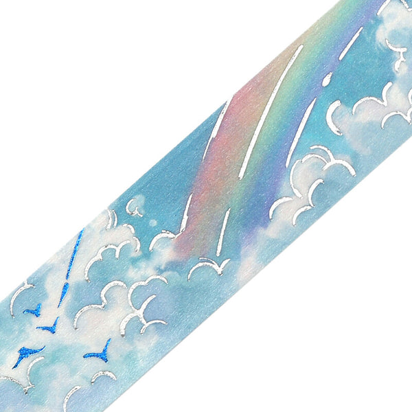 BGM 20mm Wash Tape - Clear Rainbow Sky BM-SDWG001
