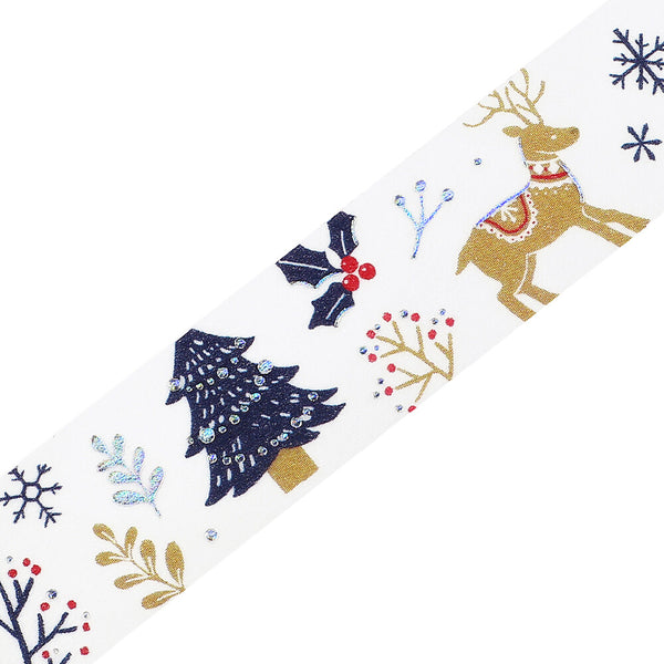 BGM 15mm Wash Tape - Christmas Forest BM-SPLM057