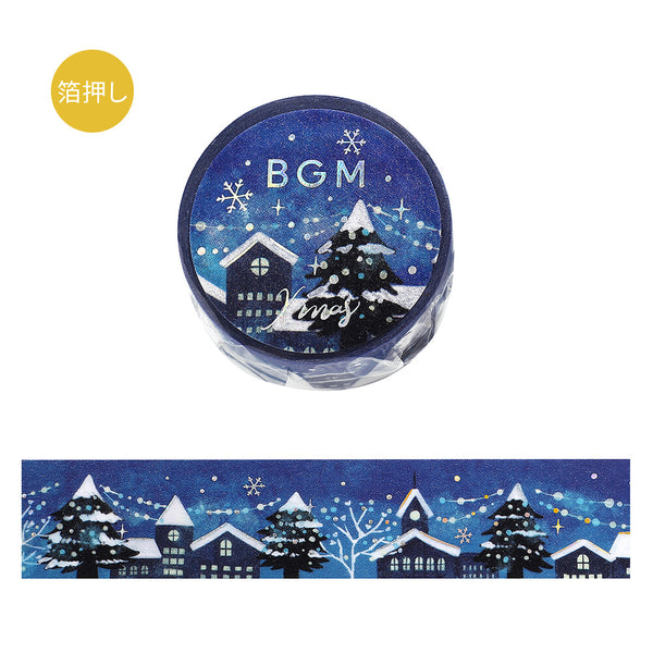 BGM 20mm Wash Tape - Christmas Sparkling Night BM-SPLM061
