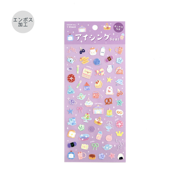 BGM Sheet Stickers "Icing Sticker" Colors of life (Pack of 5) | papermindstationery.com