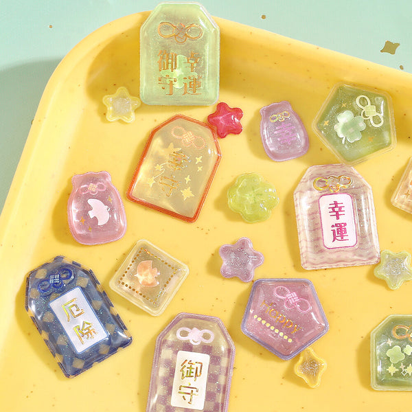 BGM "Kyururun Stickers vol.2" - Lucky Charms (Pack of 5) | papermindstationery.com