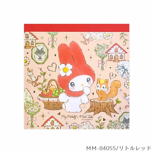 Miki Takei x Sanrio Character Memo Pad My Melody MM-84055