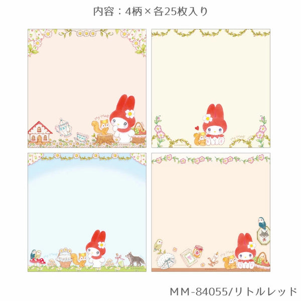Miki Takei x Sanrio Character Memo Pad My Melody MM-84055