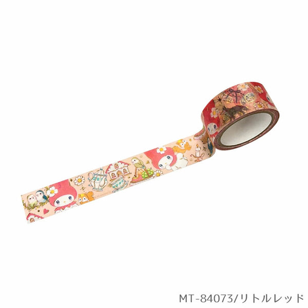 Miki Takei x Sanrio Character 18mm Washi Tape Masking Tape My Melody MT-84073