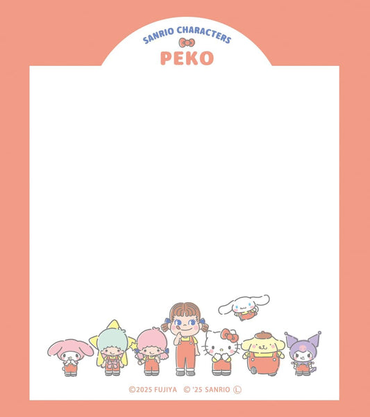 Sanrio Characters x PEKO Memo Pad Set of 4 - Dot & Checker