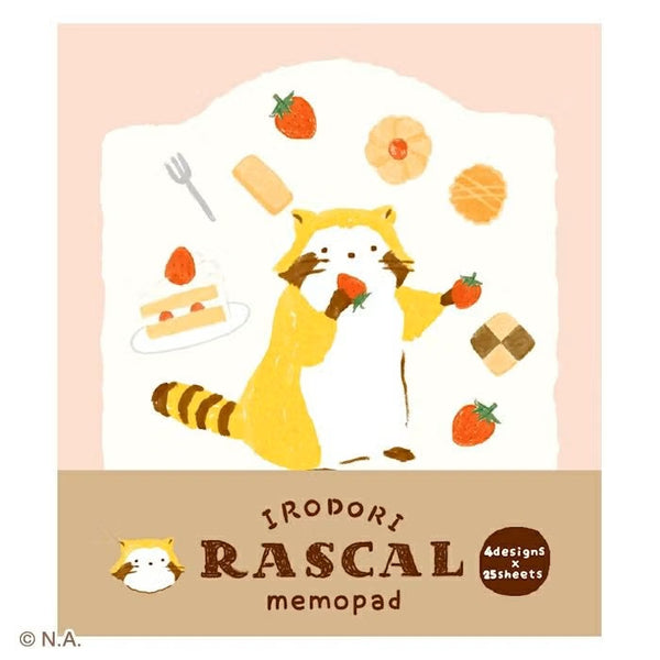 Furukawashiko Memo Pad - Sweets Rascal (Pack of 5) | papermindstationery.com