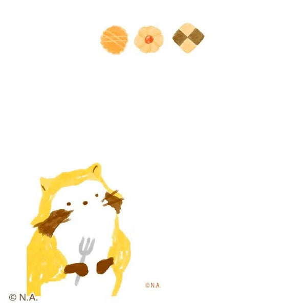 Furukawashiko Memo Pad - Sweets Rascal (Pack of 5) | papermindstationery.com