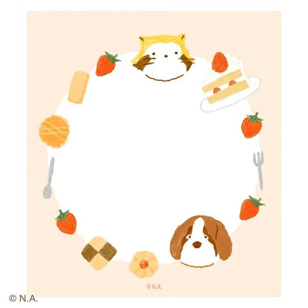 Furukawashiko Memo Pad - Sweets Rascal (Pack of 5) | papermindstationery.com