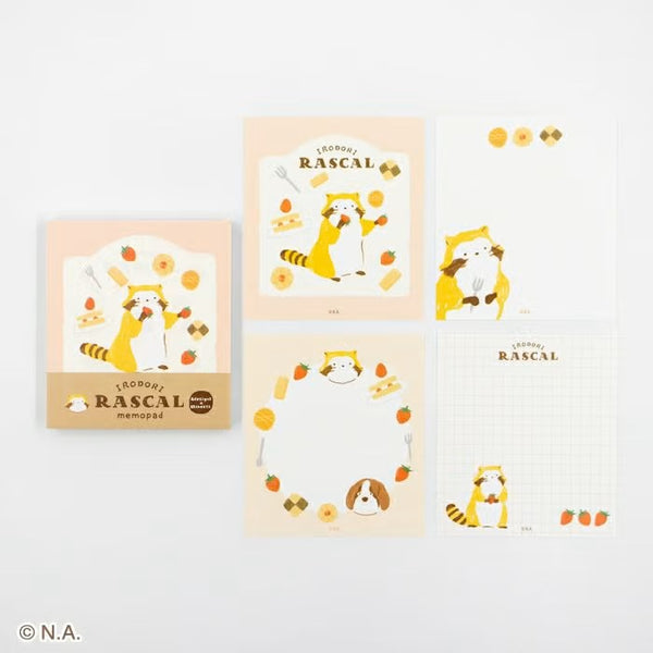 Furukawashiko Memo Pad - Sweets Rascal (Pack of 5) | papermindstationery.com