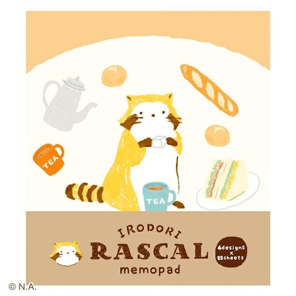 Furukawashiko Memo Pad - Flower Rascal (Pack of 5) | papermindstationery.com