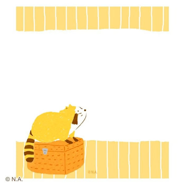 Furukawashiko Memo Pad - Flower Rascal (Pack of 5) | papermindstationery.com