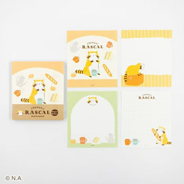 Furukawashiko Memo Pad - Flower Rascal (Pack of 5) | papermindstationery.com