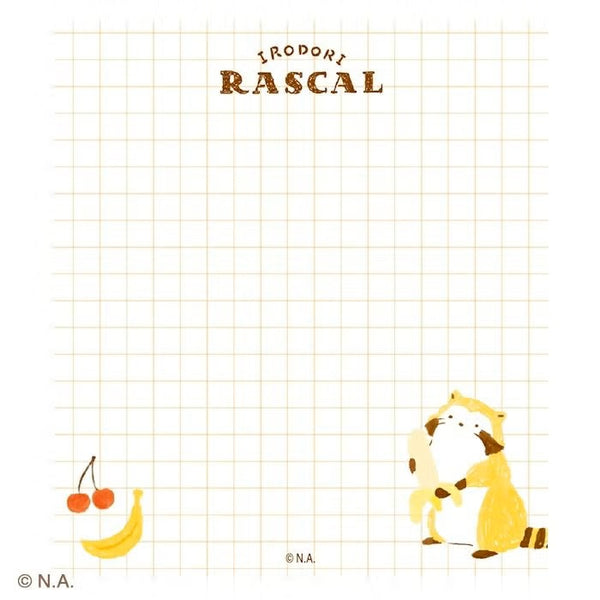Furukawashiko Memo Pad - Fruits Rascal (Pack of 5) | papermindstationery.com