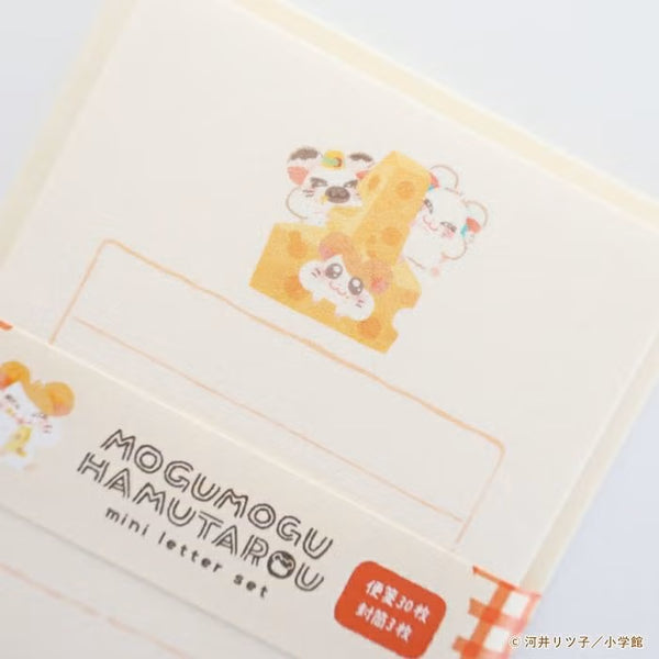 Furukawashiko Hamtaro Mini Letter Set - Cheese (Pack of 5) | papermindstationery.com
