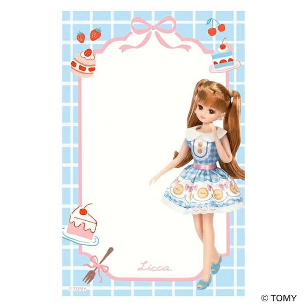 Furukawashiko Mini Letter Set - Cake Shop Licca (Pack of 5) | papermindstationery.com