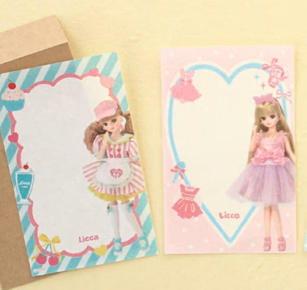 Furukawashiko Mini Letter Set - Idol Ricca (Pack of 5) | papermindstationery.com