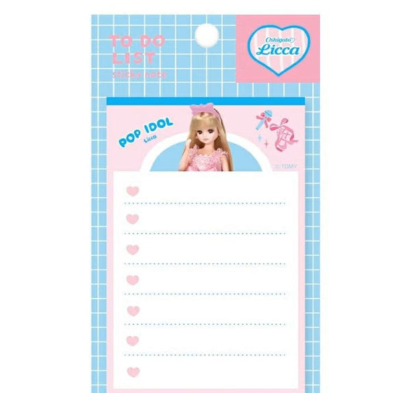 Furukawashiko Sticky Notes - Idol Licaa (Pack of 5) | papermindstationery.com