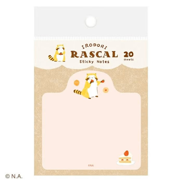 Furukawashiko Die-Cut Sticky Notes - Sweets Rascal (Pack of 5) | papermindstationery.com
