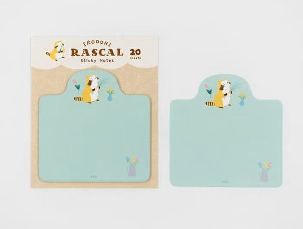 Furukawashiko Die-Cut Sticky Notes - Flower Rascal (Pack of 5) | papermindstationery.com
