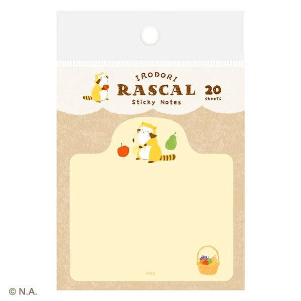 Furukawashiko Die-Cut Sticky Notes - Fruit Rascal (Pack of 5) | papermindstationery.com