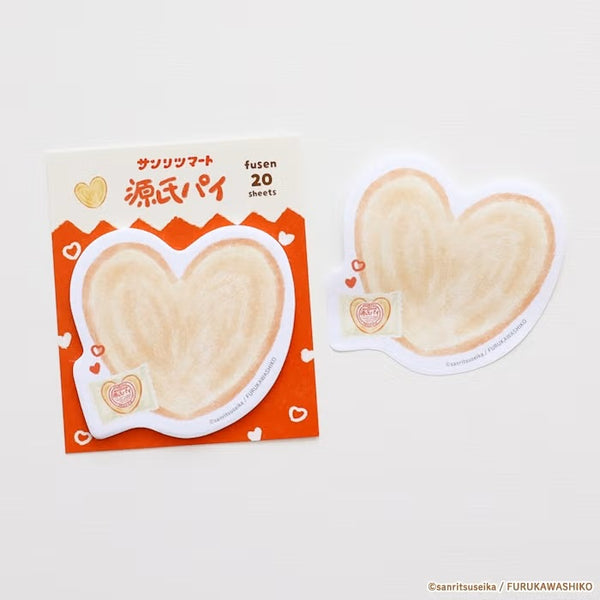 Furukawashiko Die-Cut Sticky Notes - Genji Pie (Pack of 5) | papermindstationery.com