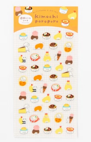 Furukawashiko Clear Sticker Sheet (Small) - Restaurant (Pack of 5) | papermindstationery.com