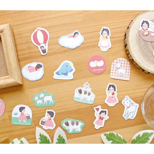 Furukawashiko Flake Stickers - Floating Heidi QSA304