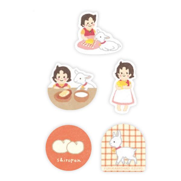 Furukawashiko Flake Stickers - Chewing Heidi QSA305