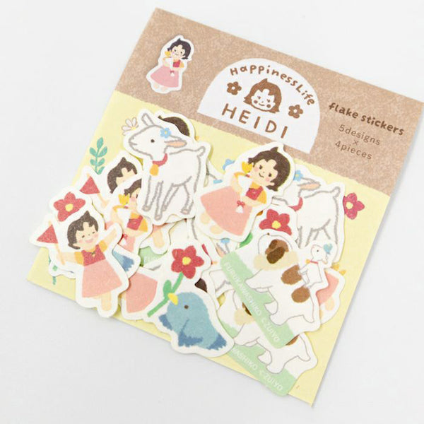 Furukawashiko Flake Stickers - Exciting Heidi QSA306